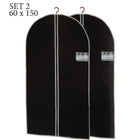 Storage Solutions Garment Bags with Zipper - 60x150cm - 2 Pieces