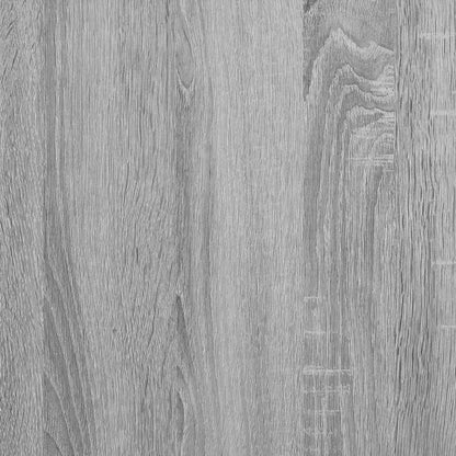 CD Kast 2 st Grijs Sonoma 65 x 23,5 x 97,5 cm Bewerkt hout