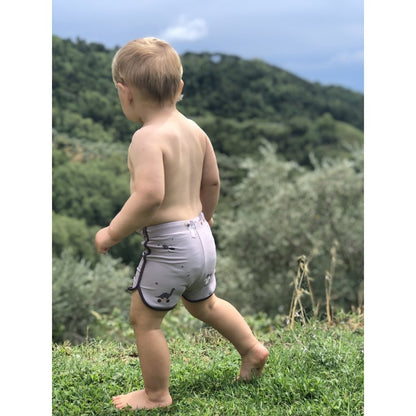 Zwemshorts Music Dino UV50+ gerecycled polyester