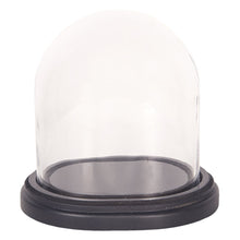 Stolp 17x14x18 cm bruin hout glas