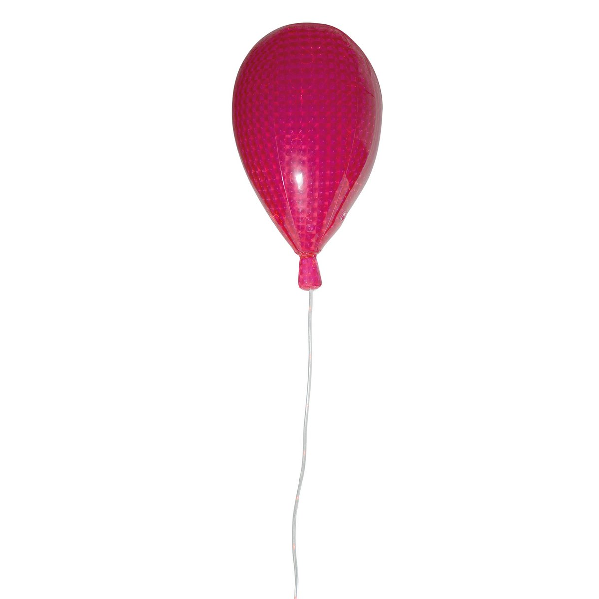 Decoratieve ballonlamp roze 35x50 cm LED
