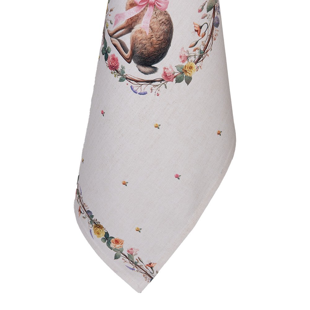 Theedoek 50x70 cm Beige Katoen