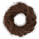 Krans Ø 40x11 cm bruin rotan