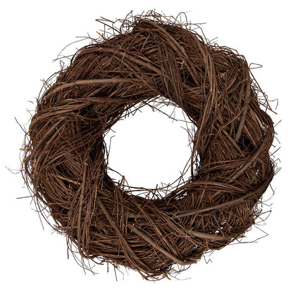 Krans Ø 40x11 cm Bruin Rotan