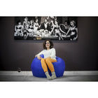 Zitzak O RING blauw polyurethaan