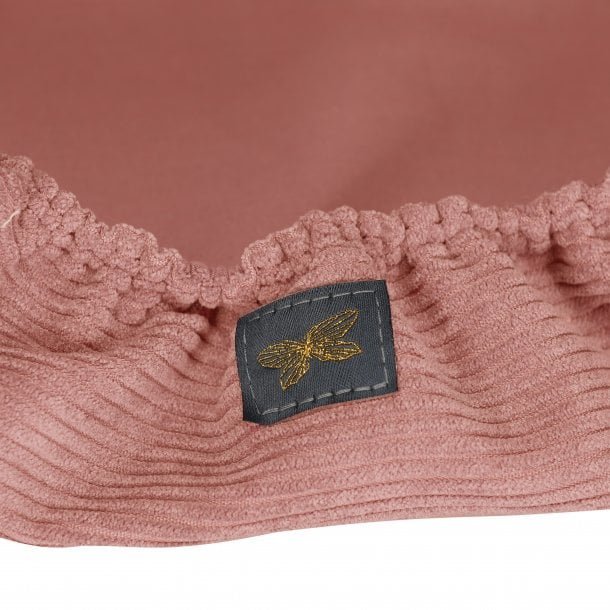 Poppendraagzak corduroy blush 40x22 cm