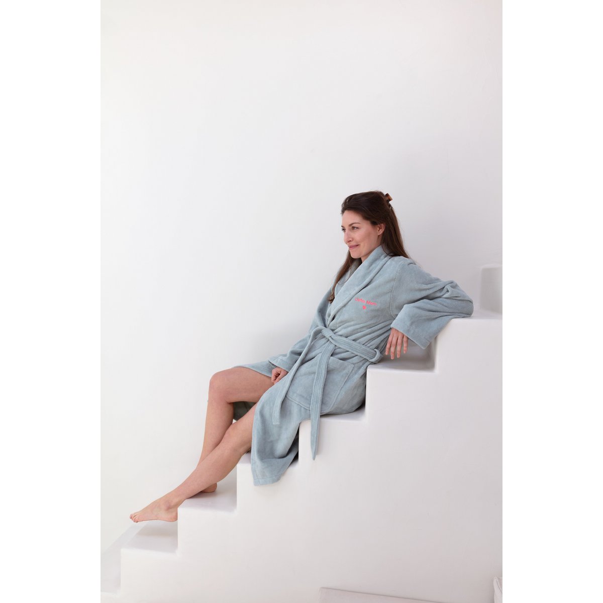 Teddy Bathrobe Sea Green