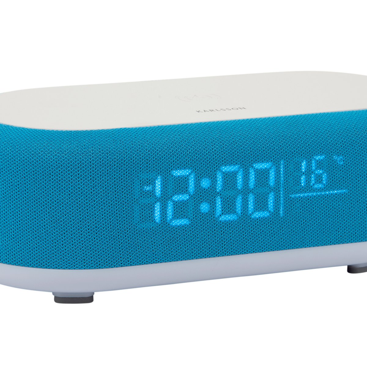 Wekker met draadloze telefoonoplader en Bluetooth