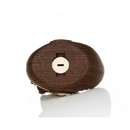 Houten spaarpot eend 12,7x10,7x12,8 cm