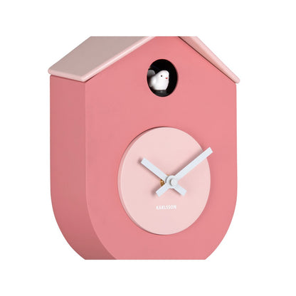 Wandklok Grato 33 cm roségoud plastic