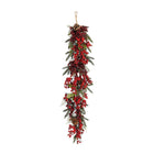 Kerstslinger 110 cm rood