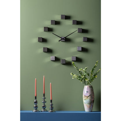 Wandklok 40 cm grijs kunststof Karlsson