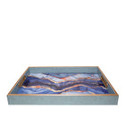 Schakel blauw 40x30x4,5 cm plastic