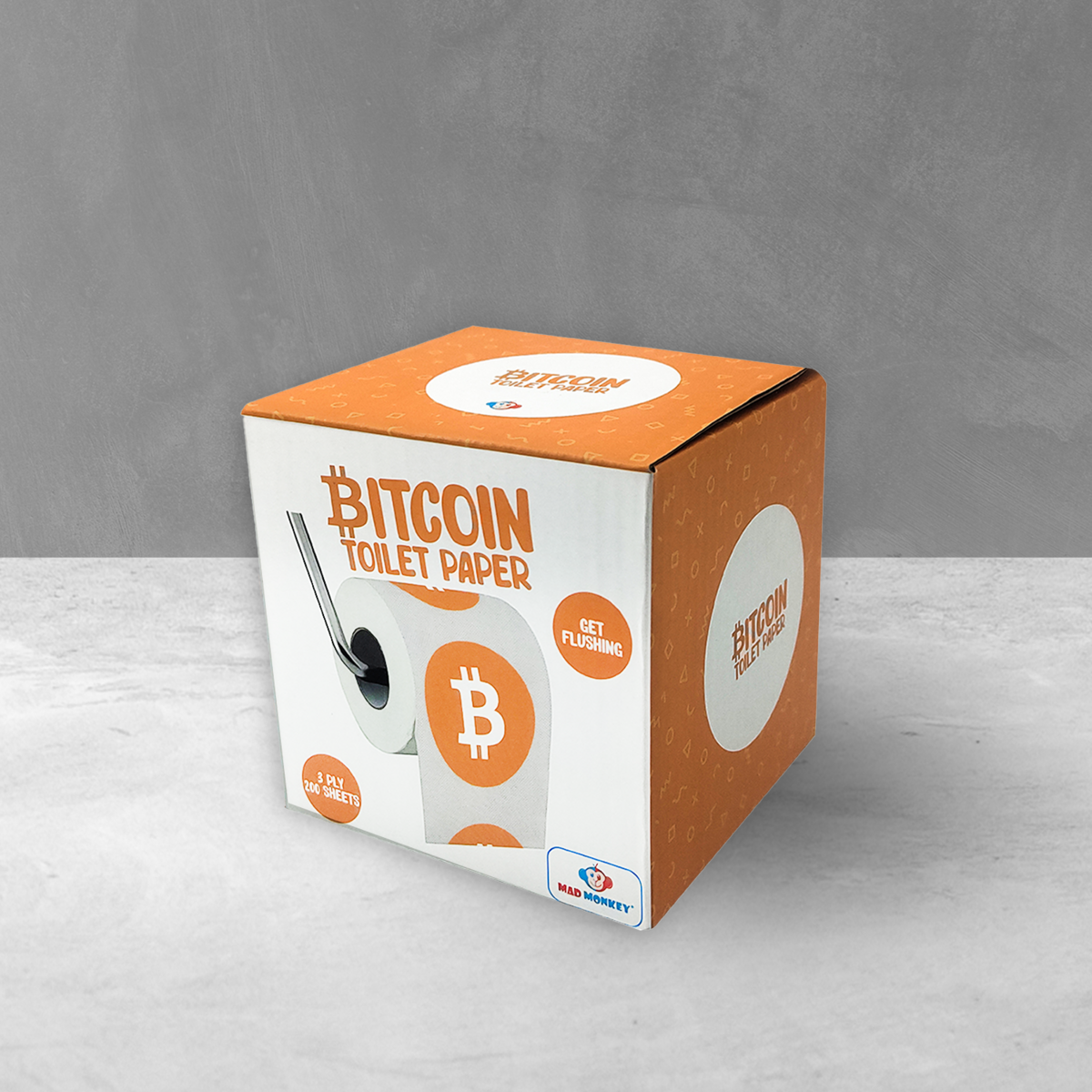 Bitcoin-designed toilet paper