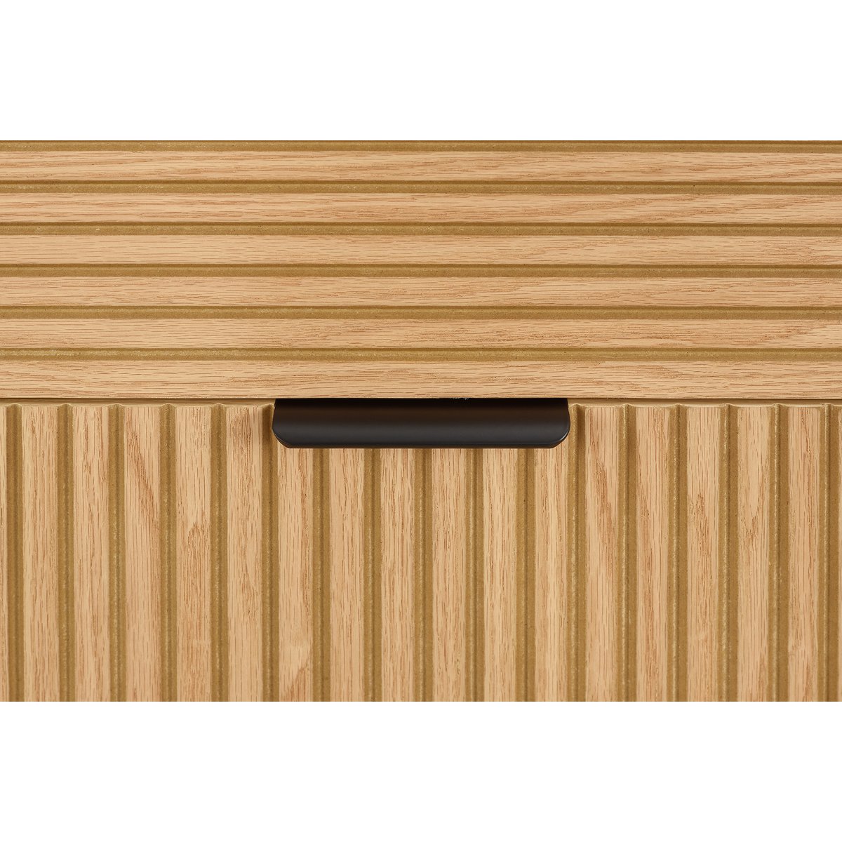 Chest of drawers 80 cm oak real wood veneer