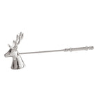 Kaarsblusser 26 cm verzilverd hert