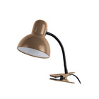Klemlamp 14 cm bruin ijzer