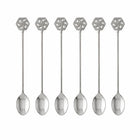 Theelepels zilver set van 6