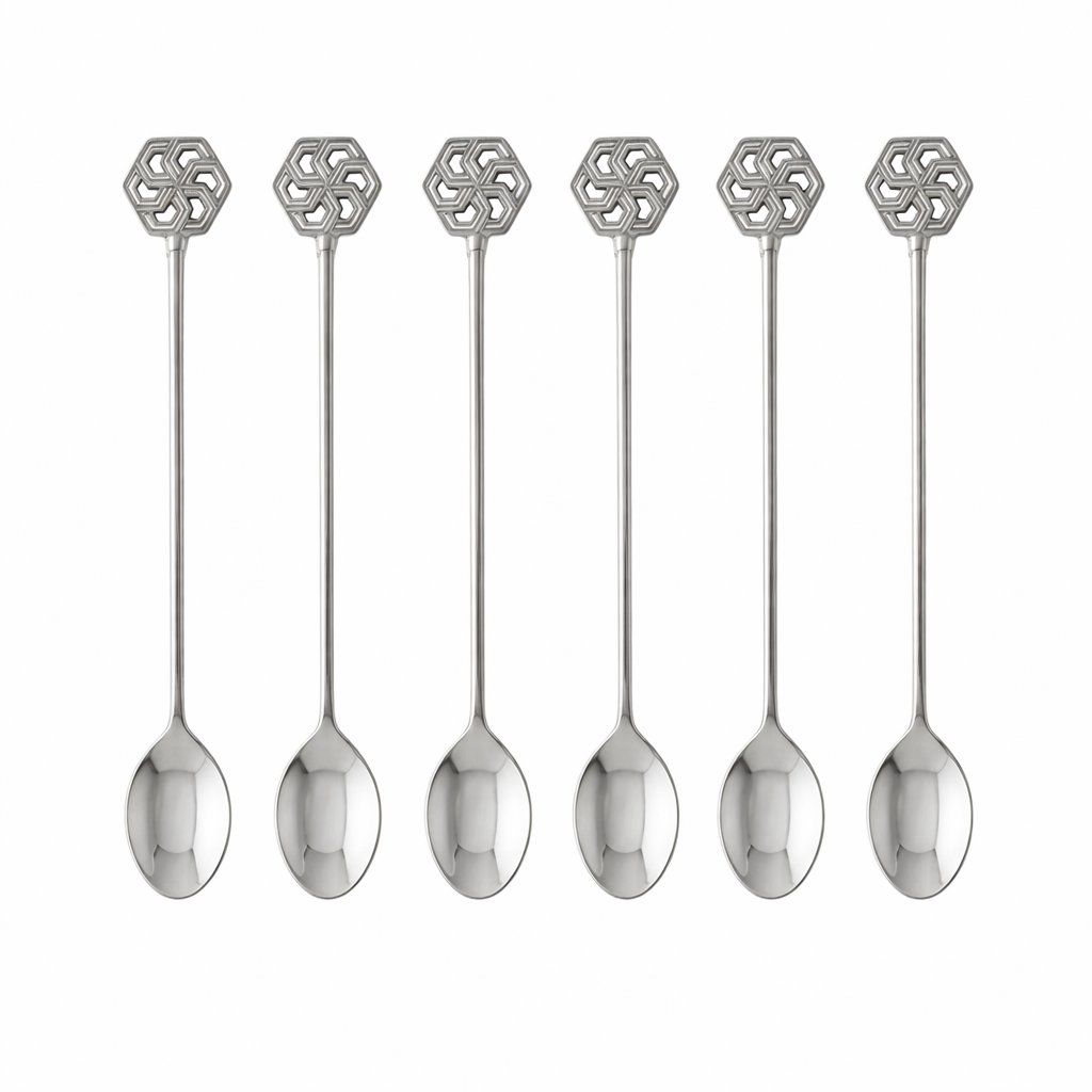 Arabische Silver Silver Suppets - veel van 6