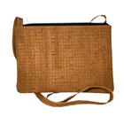 Schoudertas kurk bruin 27x21x1 cm