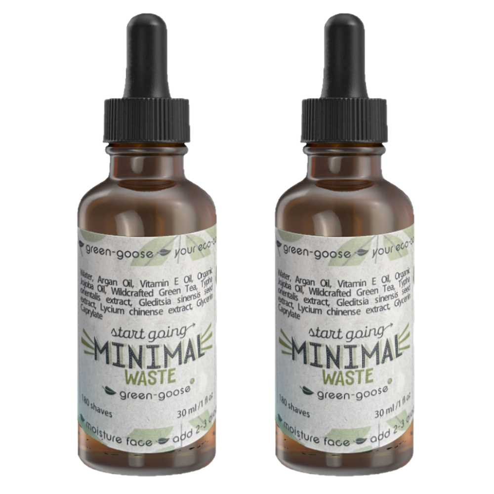 green-goose Natural Shaving Oil | 2x30 ml