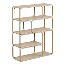 Lanciano Wall Shelf, metal, beige, 48x18x64 cm