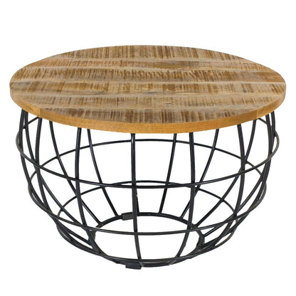 Duurzame Bijzettafel Ronde Lexington Metalen Frame Stijlvol