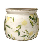 Bloempot Ø 15x13 cm keramiek citroen