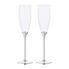 Champagnefluiten 2 stuks zink 27 cm