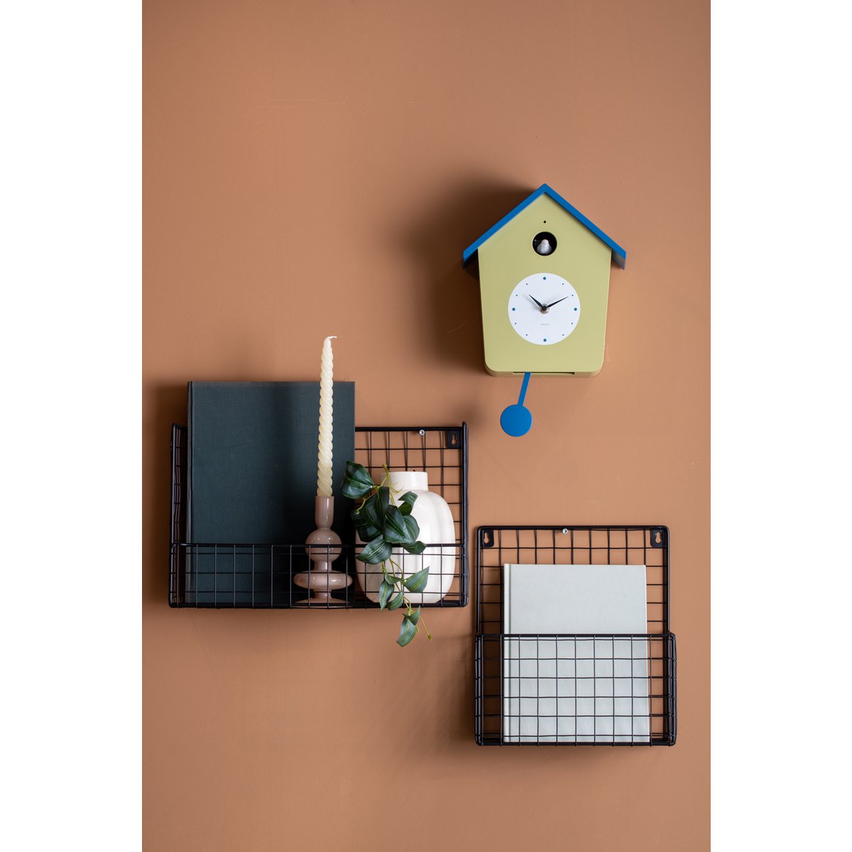 Wandklok Koekoekslicht