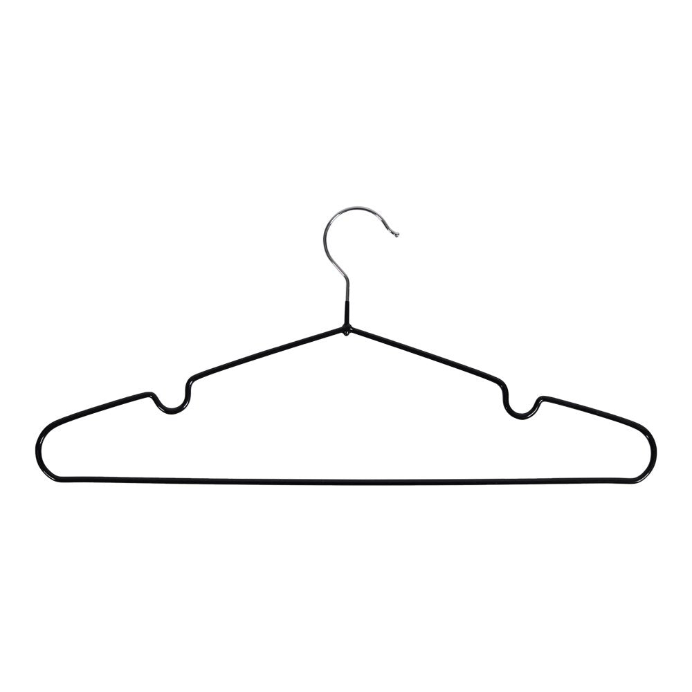 Bulk Hangers - Black, Metal, Set of 10