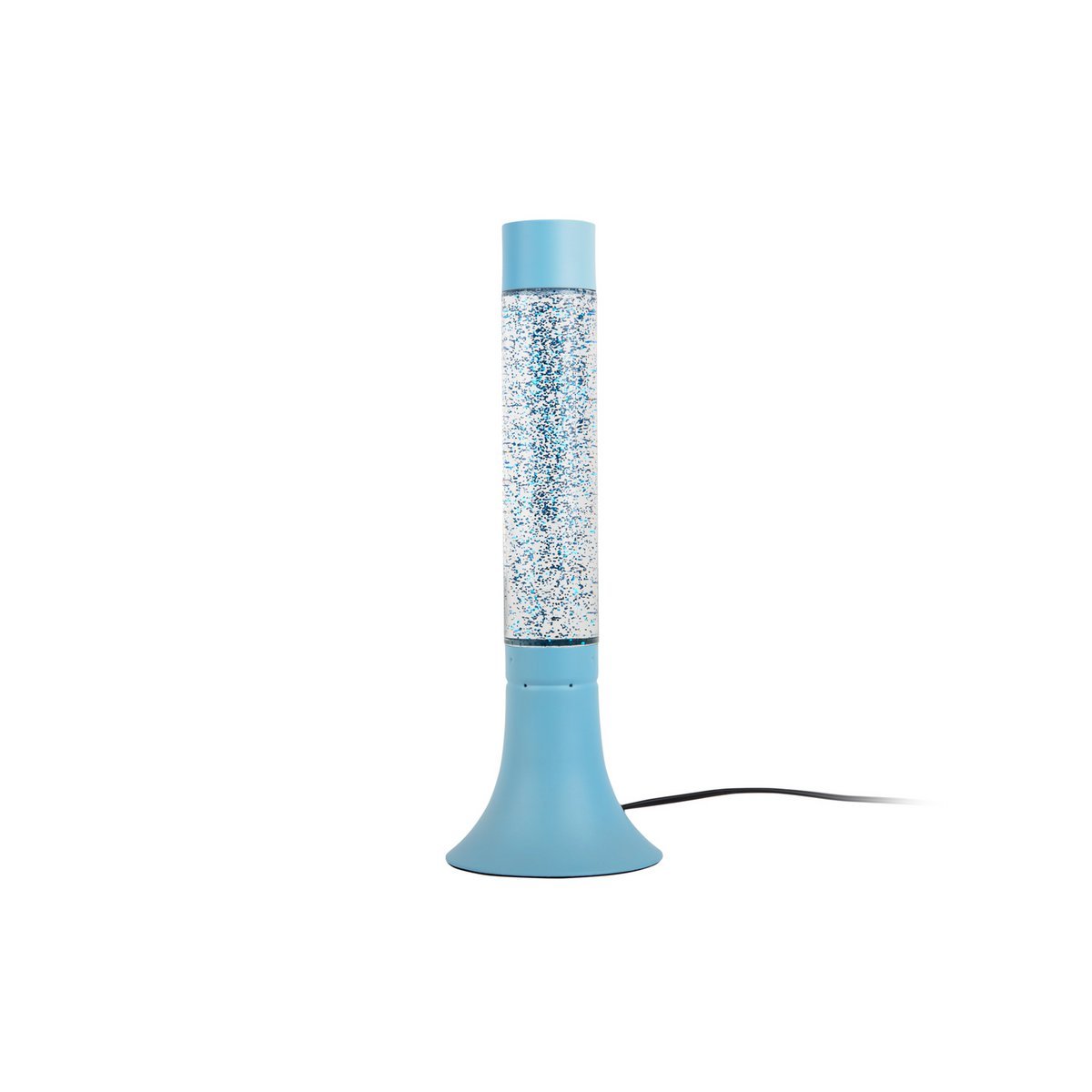 Tafellamp Astro Glitter blauw glas 38x13 cm