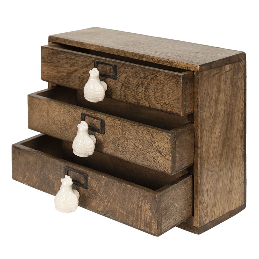 Mini drawer cabinet 29x14x22 cm