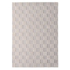Vloerkleed 160x230 cm beige dambord