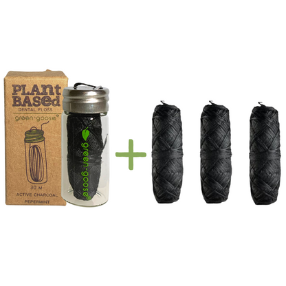 green-goose bio-based flosdraad met 3 navullingen