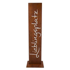 Favorite place sign garden | Rust decoration