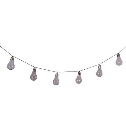 Lichtsnoer 10 LEDs zonne-energie plastic