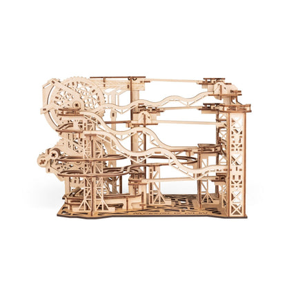 Eco Wood Art (EWA) DIY 3D Mechanische Houten Puzzel, Marble Run, 4592, 43,6x26,4x24,7 cm