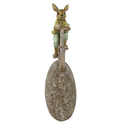 Figure Rabbit 20 cm Grey Plastic Home Accessories