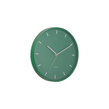 Wandklok Karlsson 30 cm groen aluminium