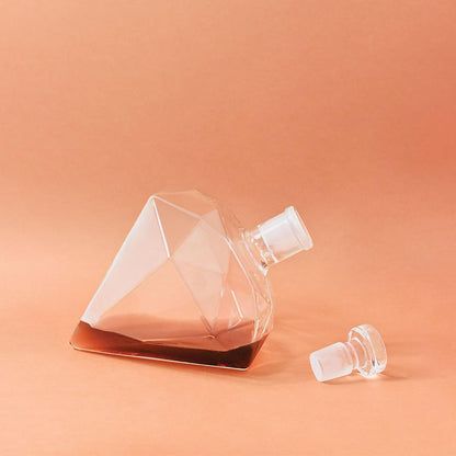 Diamant karaf glas