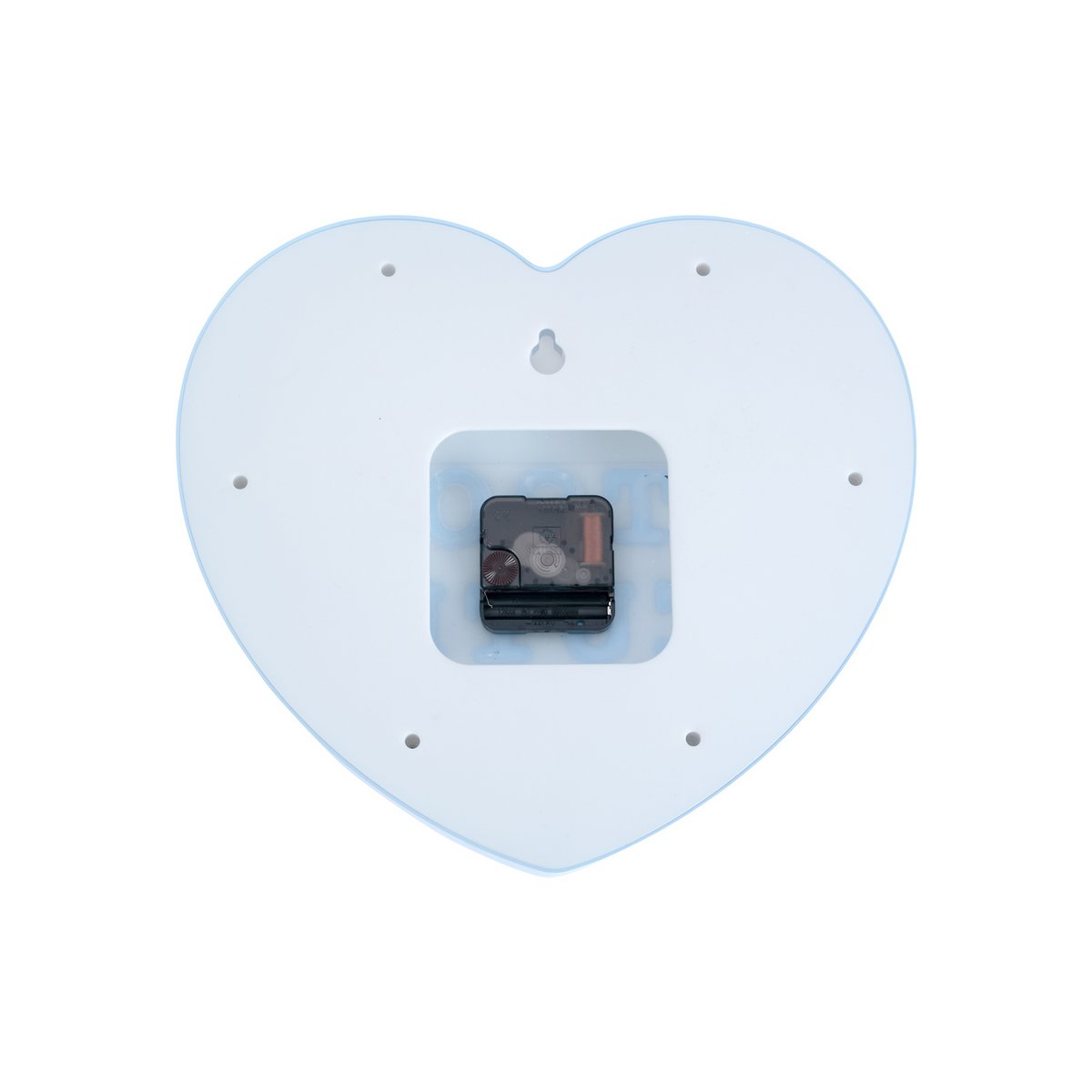 Wandklok Karlsson Heart Candy polystyreen pastel