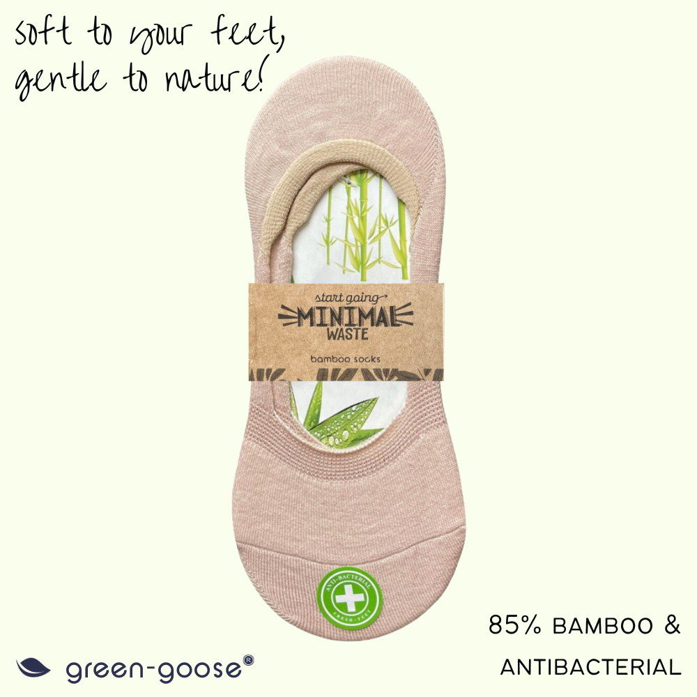 Bamboe footies dames 5 paar maat 35-39 multicolor