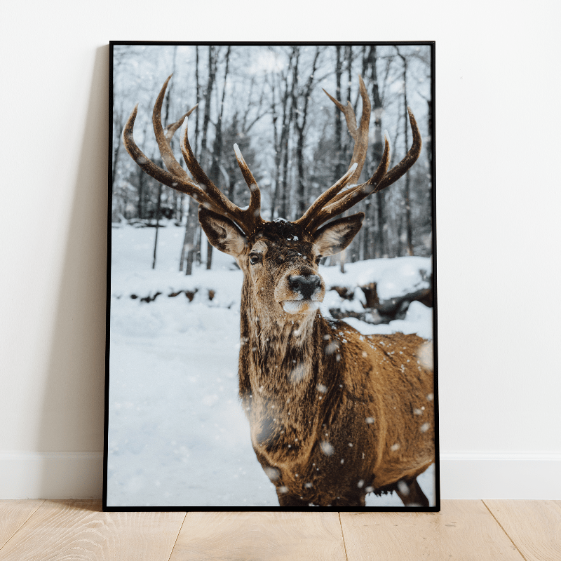 Poster A3 satijnpapier winter