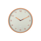 Wall clock upholstered numbers