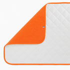 Nomadic changing mat Lubiana in organic strawberry cotton