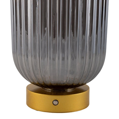Ackitical Lamp "Luise" gold, classic, gold, with integrated LED, warm white