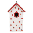 Birdhouse 15x10x22 cm White Wood