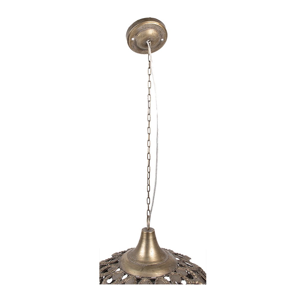 Hanglamp Ø 39x59 cm goudkleurig ijzer