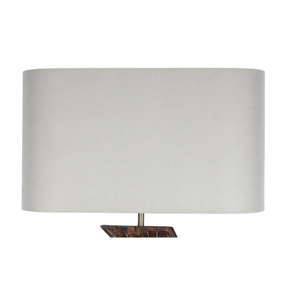 Vloerlamp acacia linnen naturel 171 cm